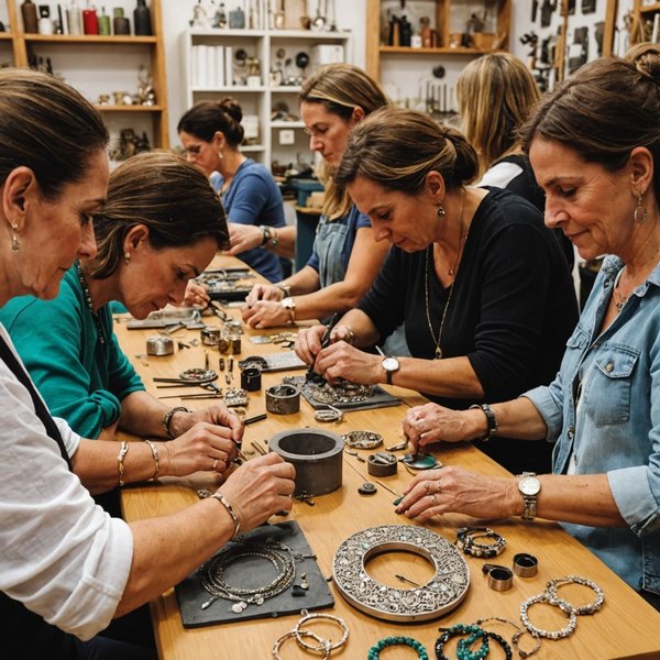 Où participer à des ateliers de fabrication de bijoux en Espagne?
